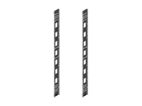 Chatsworth 39086-C06 Full Height Dual PDU Bracket, 48 RMU, Black