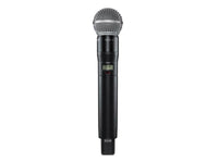 Shure ADX2TA/SM58=-G57 ADX HH 470-616 MHz TAA, Durable, moisture-resistant, lightweight metal case, Up to 9 hours of runtime with SB920A rechargeable battery