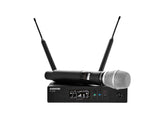 Shure QLXD2TA/SM86=-G50 QLXD2 WIRELESS HH W/SM86 HEAD TAA- 24-Bit digital audio quality;Incredibly efficient RF spectrum usage