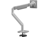 Humanscale M21NTNBSBTS M2.1 Monitor Arm with Bolt-Through Mount, Angled and Dynamic Link, Offset VESA Play in Gray, Silv