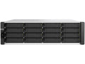 QNAP ES1686DC-R2-2142IT-96G-US 16-Bay Active-Active Dual Controller ZFS NAS and iSCSI/ IP-SAN. 3U, SAS 12G (compatible with SAS 6G), 3 x Gigabit LAN, 4x10GbE(SFP+)