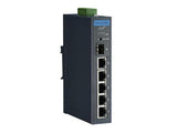 B+B SmartWorx EKI-2706E-1GFPI-BU 4FE+1GE+1G SFP Unmanaged Ind. PoE Switch W/T