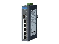 B+B SmartWorx EKI-2706E-1GFPI-BU 4FE+1GE+1G SFP Unmanaged Ind. PoE Switch W/T