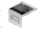 Oberon 1047-CW9176-600MM Locking Suspended Ceiling Tile Access Point Enclosure, 3INH x 18.5INW x 18.5IND (76 mm x 470 mm