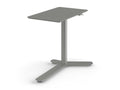 Humanscale FM2GY1627PGY Float Mini Sit/Stand Table with Stone Gray Frame and Stone Gray Painted Wood Worksurface