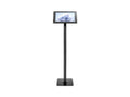 Compulocks 150B510APXB Surface GO 1-4 Gen, Apex Enclosure Swift Floor Stand - Black