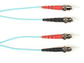 Black Box FOCMPM4-003M-STST-AQ OM4 MM FO PC Duplx, Plnm, AQ, STST