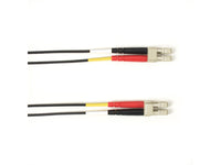 Black Box FOCMRM4-007M-LCLC-BK OM4 MM FO PC Duplx, PVC, BLK, LCLC