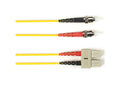 Black Box FOLZHM4-002M-STSC-YL OM4 MM FO PC Duplx, Lszh, Yellow, STSC