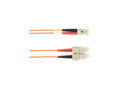 Black Box FOLZHSM-003M-SCLC-OR SM FO Patch Cable Duplx, Lszh, OR, SCLC