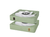 Thermaltake CL-F199-PL14MG-A CT140 EX Reverse ARGB Sync PC Cooling Fan (3-Fan Pack) - Matcha Green