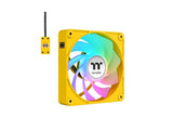 Thermaltake CL-F223-PL12BB-A CT120 EX Reverse ARGB Sync PC Cooling Fan (3-Fan Pack) - Bumblebee