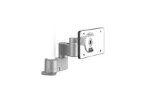 Humanscale X8NM0NDS4TKNP M/Flex for M8.1 Monitor Arms, No Post, 4in Straight, Silver with Gray Trim
