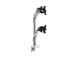 Humanscale X242DSWC M/Flex M2.1 Quad Monitor Arm, Stacked (Two Over Two), Dynamic Links with Slider, 24 Post, 100x100mm 