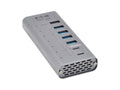 Eaton Tripp Lite U360-007-5A2C 7-Port USB-C Hub - USB 3.2 Gen 1 and USB 3.2 Gen 2, 5 USB-A and 2 USB-C Ports, Gray