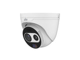 Uniview TIC3612SA-F7-4F6AC-I1 Dual DUAL-SPECTRUM Thermal Network Turret Camera THERMAL:256192(7MM) Optical: 4MP(6MM)