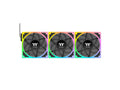 Thermaltake CL-F210-PL12SW-A Toughfan Ex ARGB Fan (3 Pack) - 120mm Black
