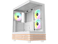 Thermaltake CA-1Y7-00M6WN-WS View 270 WS ARGB Mid Tower Case - Snow