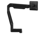 Humanscale M21NM0NBMTB M2.1 Monitor Arm with No Base, 4 Straight/Angled/Dynamic Link, Black with Black Trim