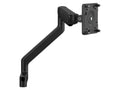 Humanscale M21NM0NBMTB M2.1 Monitor Arm with No Base, 4 Straight/Angled/Dynamic Link, Black with Black Trim