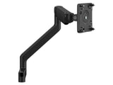Humanscale M21NM0NBMTB M2.1 Monitor Arm with No Base, 4 Straight/Angled/Dynamic Link, Black with Black Trim
