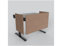 Heckler H921-WL-CO-7928 Premium Modesty Panel for Lectern 4U - Castle Oak