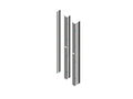 Chatsworth 38646-739 Vertical Cable Manager for ZetaFrame Cabinet; for 48U x 31.5INW (800 mm) Cabinet; Short Finger; With Cover; Black