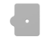 Compulocks GLPLTW GlideTab VHB Replacement Plate White