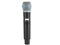 Shure ULXD2TA/B87A=-G57 Handheld Transmitter, Beta87A, TAA, The ULXD2 is a handheld wireless transmitter compatible with ULX-D Digital Wireless Systems
