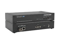 SmartAVI P2P-KDR300 Point to Point Single-Head DisplayPort CAT5 & Fiber Receiver with USB 2.0, Audio, and Optional RS232.