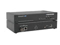 SmartAVI P2P-KVT300 Point to Point Single-Head DVI CAT5 & Fiber Transmitter with USB 2.0, Audio, and Optional RS232.
