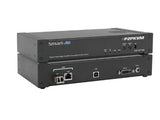SmartAVI P2P-KVT300 Point to Point Single-Head DVI CAT5 & Fiber Transmitter with USB 2.0, Audio, and Optional RS232.