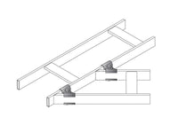 Chatsworth 10616-701 Adjustable Junction-Splice Kit; Black