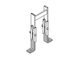 Chatsworth 11309-101 Cable Runway Foot Kit; 6INH; Gray