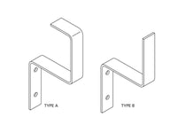 Chatsworth 10921-500 Wall Cable Support Bracket; 4INW x 8INH x 4IND; Zinc