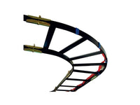 Chatsworth 10822-031 Cable Runway E-Bend; 30 IN W x 1.5 IN H x 30 IN L; Gold Chem