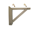 Chatsworth 11746-124 Triangular Support Bracket; Gray