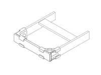Chatsworth 11700-005 End Closing Kit; 5INW x 1.5INH; Gold
