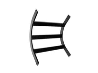 Chatsworth 10723-115 Cable Runway Radius Bend; 15INW x 12.5INH x 12.5INL; Gray; Cable Capacity - 1184