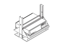 Chatsworth 11349-123 Equipment Tie-Down Bracket; 23INW; Gray