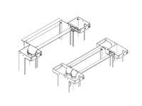 Chatsworth 12394-101 Rack Radius Drop; Gray; For Double-Sided VCS