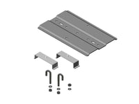 Chatsworth 12731-E12 Rack-to-Runway Mounting Plate Using Hat-Shaped Bracket; 9 to 12INW; Glacier White