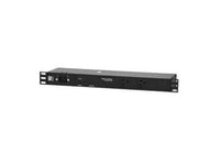 Chatsworth 13239-758 Power Strip, 1U, Metered, 20A, 120V, Horizontal, (12) 5-20R, Thermal Breaker, Surge, L5-20P, 10ft I