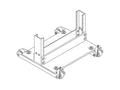 Chatsworth 11554-701 Rack Standard Rollers; 2INH x 20IND; Black