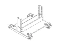 Chatsworth 11554-701 Rack Standard Rollers; 2INH x 20IND; Black