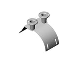 Chatsworth 14304-E36 Tool-less Cross Member Radius Drop; 36IN W (914 mm); Glacier White