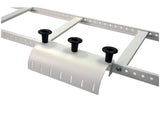 Chatsworth 14305-100 Tool-less Stringer Radius Drop, Large; 10.5IN W (268 mm), Gray