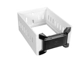 Chatsworth 32573-700 Cable Ring Kit for 6INW (150 mm) Motive Single-Sided Vertical Cable Manager; Black with Black Gates