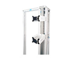 Chatsworth 32573-E00 Cable Ring Kit for 6INW (150 mm) Motive Single-Sided Vertical Cable Manager; Glacier White with Bla