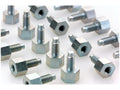 Chatsworth 16343-001 12-24 to M6 Threaded Adapter; Zinc; Quantity per Package: 2